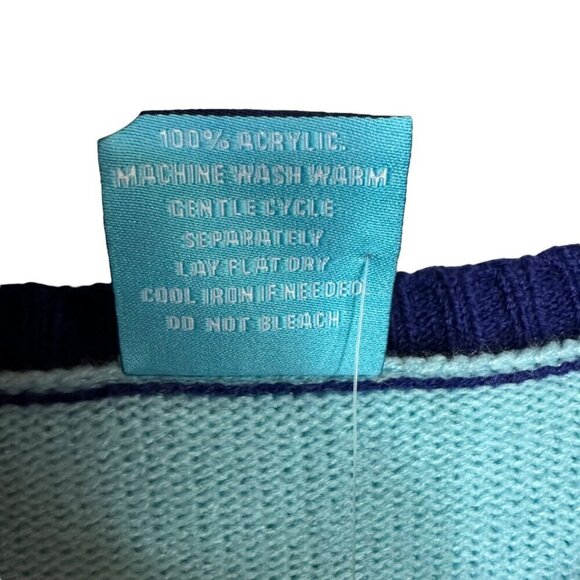 NWT Northern Pole Ugly Christmas Sweater "Merlot-Ho-Ho" Santa With Wine Glass SM - Picture 7 of 7